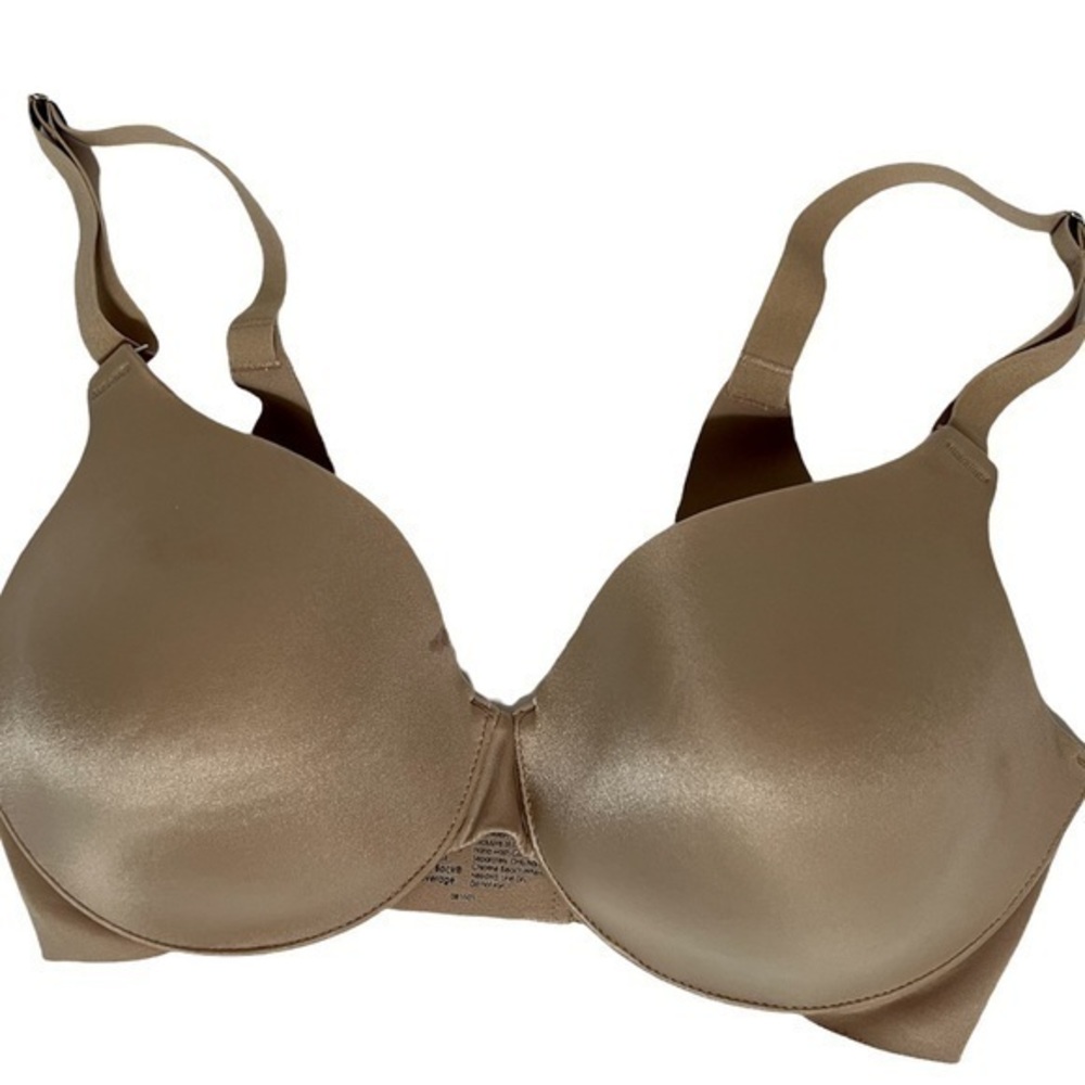 Soma Vanishing Back Full Coverage Tan Bra Size 34D